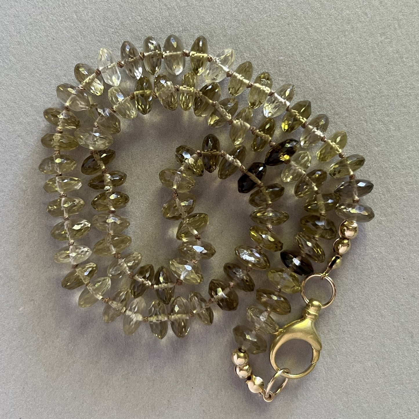 Lemon Quartz Necklace
