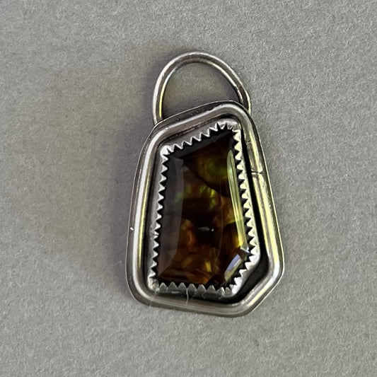 Fire Agate Pendant