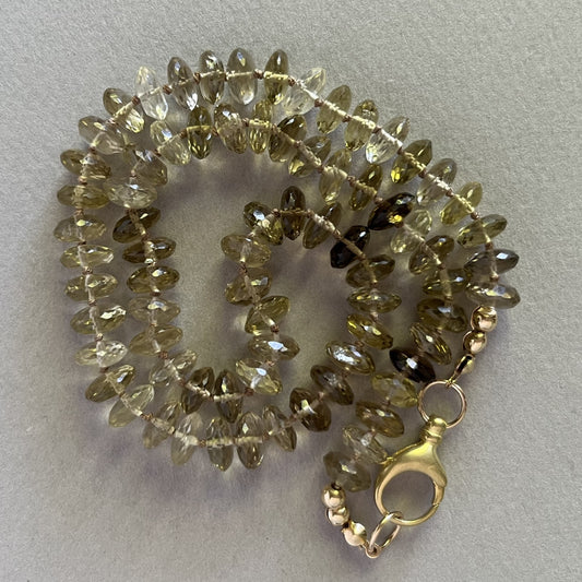 Lemon Quartz Necklace